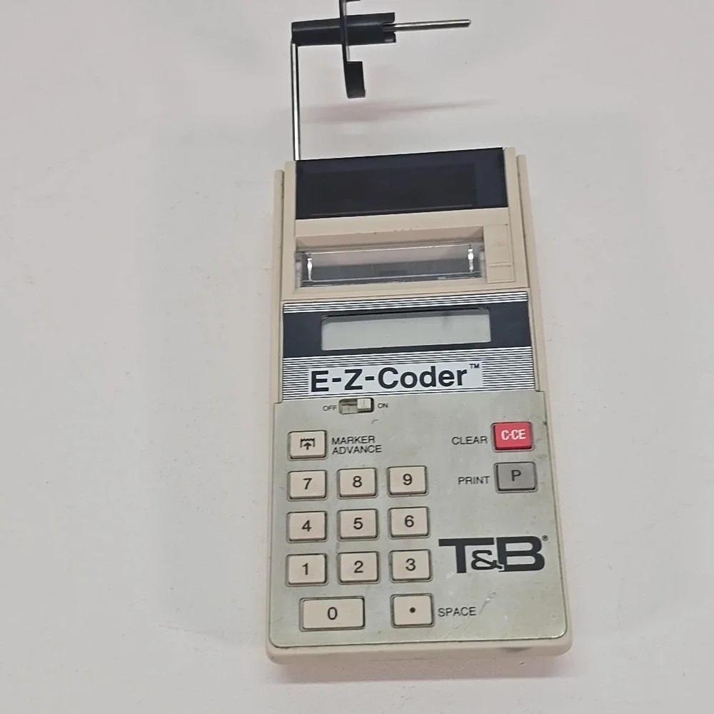 VTG Thomas&Betts E-Z Coder Wire Marker Label Printer WD-10A